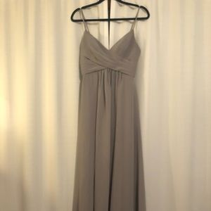 Sorella vita chiffon dress 8798 steel size 10.